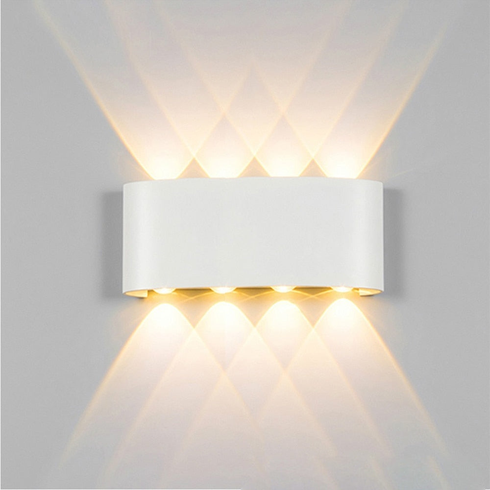Outdoor / Indoor LED Wall Light - Final Sale White 8