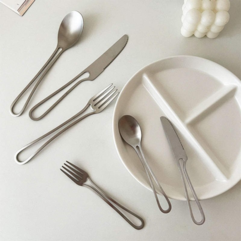 Outline Stainless Steel Cutlery Set