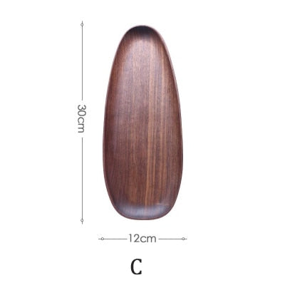 Oxford Black Walnut Serving Trays Long
