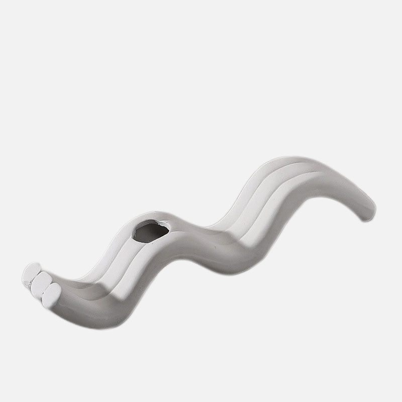 Oxford Ceramic Candle Holder Natural Curve