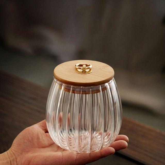Lid & Charm Ripple Jars Round