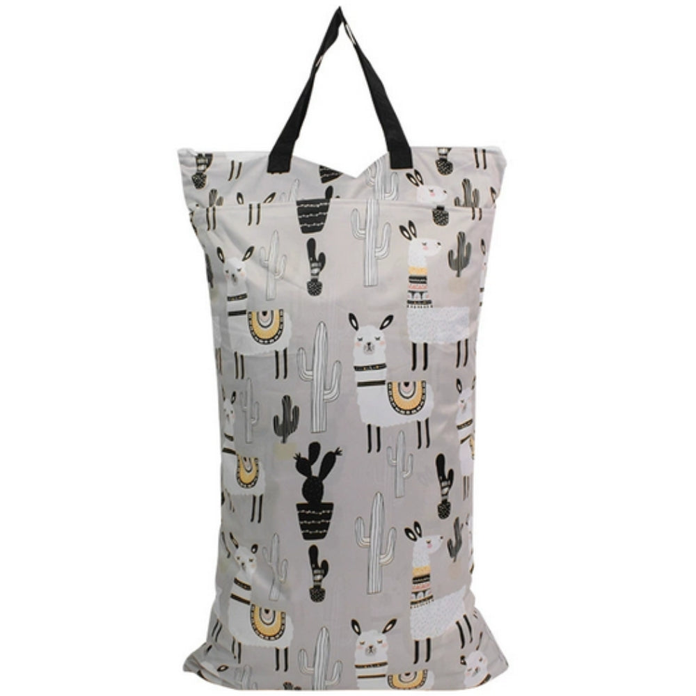 Reusable Cloth Laundry Diaper Storage Bag Desert Charm