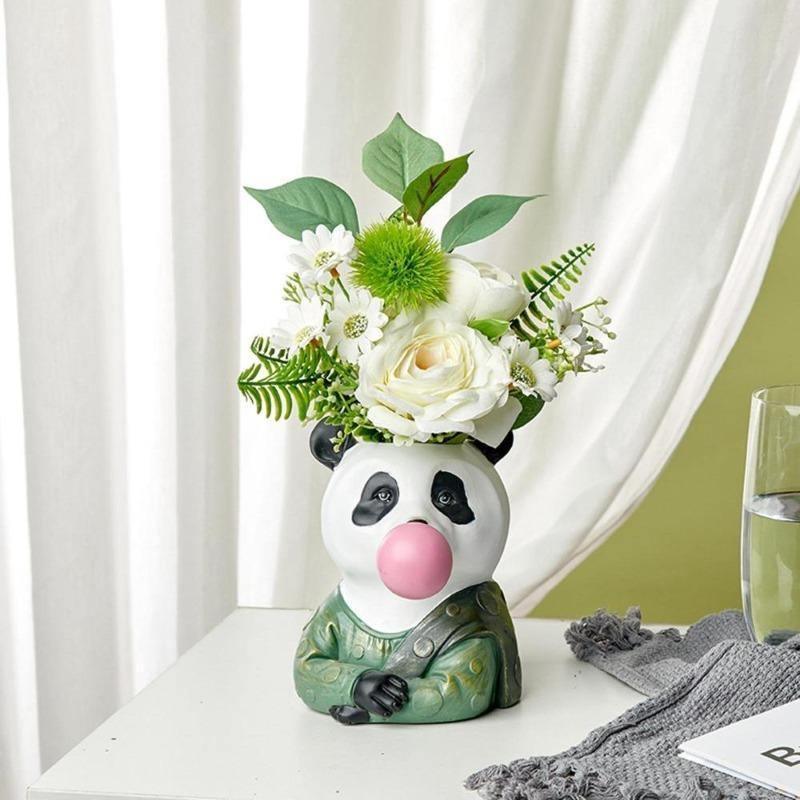Wild Bubblegum Creature Vase Panda