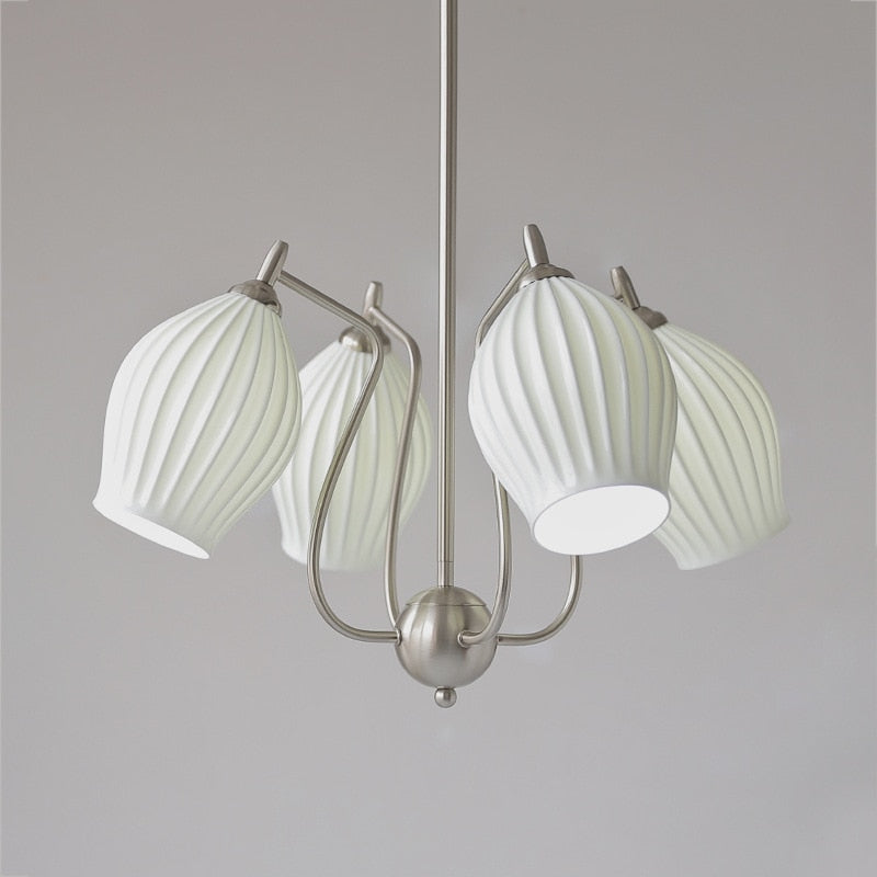 Paola Ceramic Minimalist Chandelier