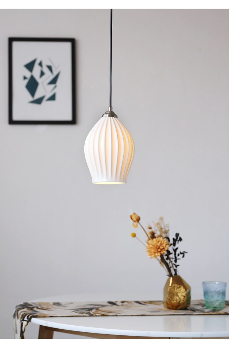 Paola Ceramic Minimalist Pendant Lamp