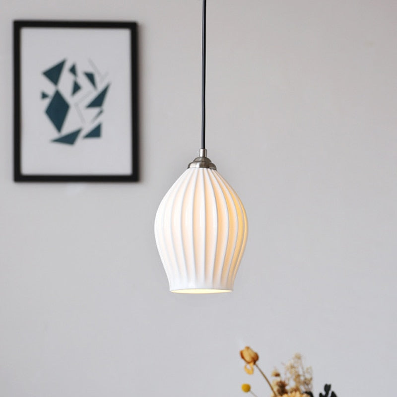 Paola Ceramic Minimalist Pendant Lamp