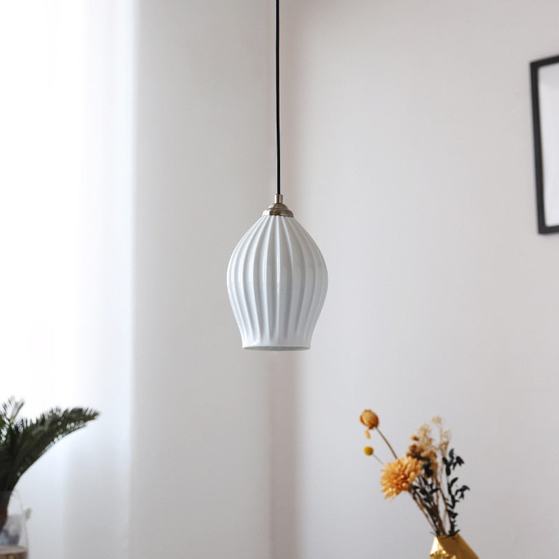 Paola Ceramic Minimalist Pendant Lamp