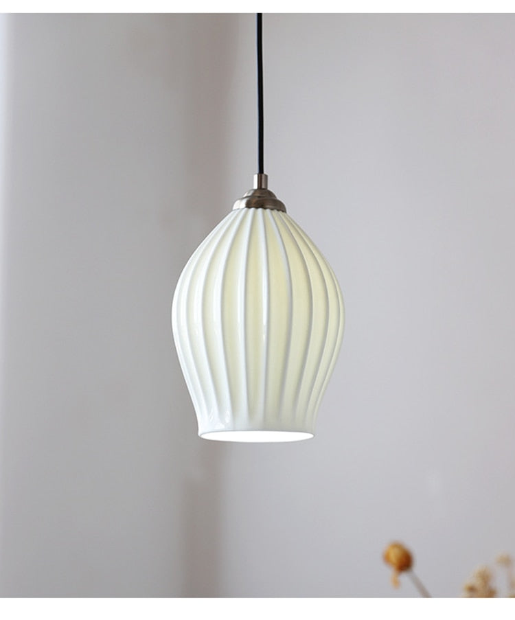 Paola Ceramic Minimalist Pendant Lamp