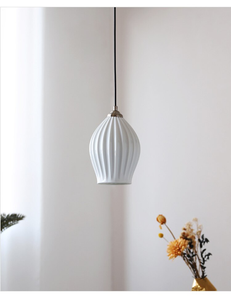 Paola Ceramic Minimalist Pendant Lamp