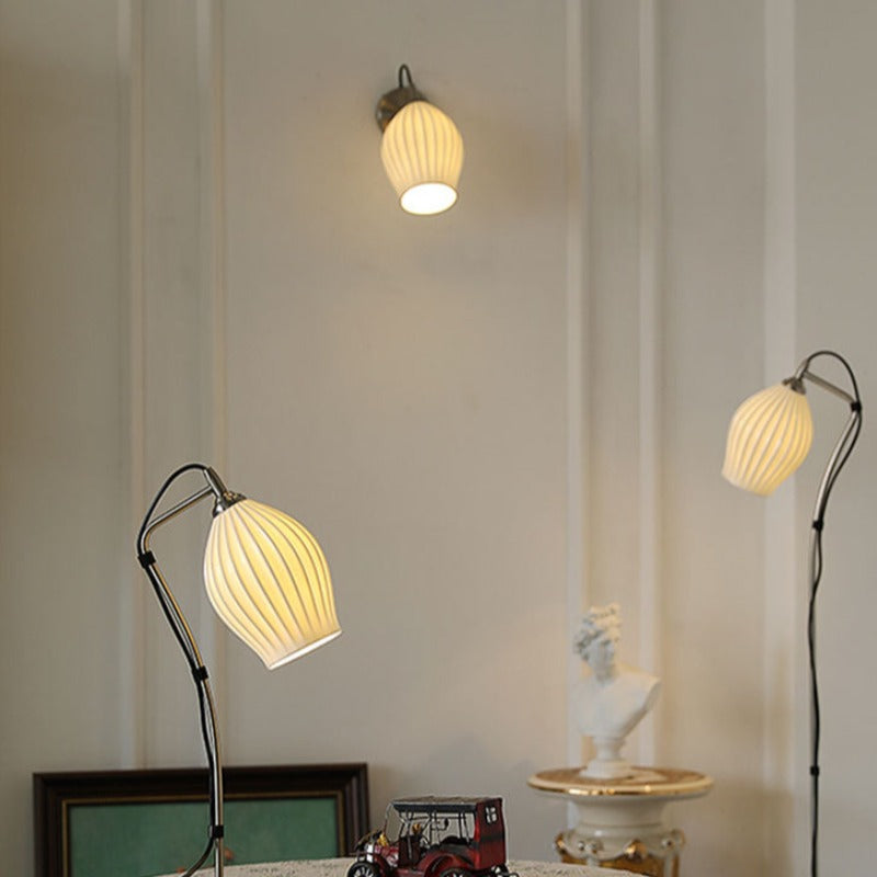 Paola Ceramic Minimalist Wall Sconce