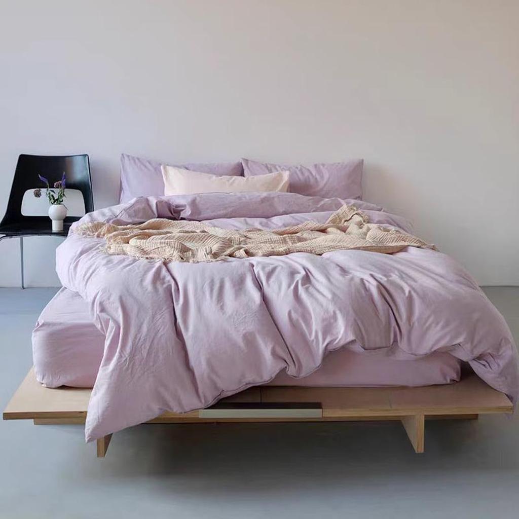 Pastel Color Duvet Cover - Lavender