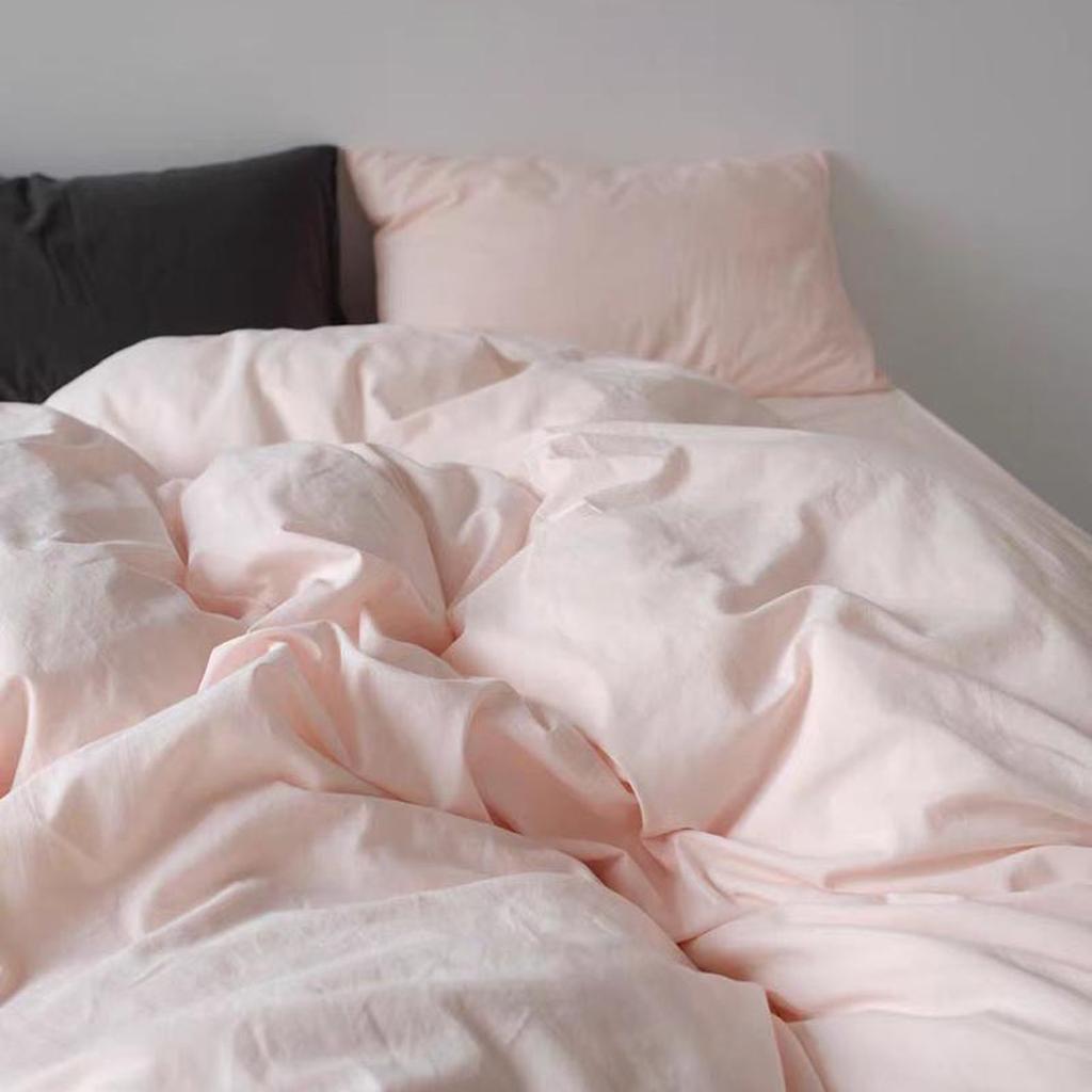 Pastel Color Bedding Set - Soft Pink