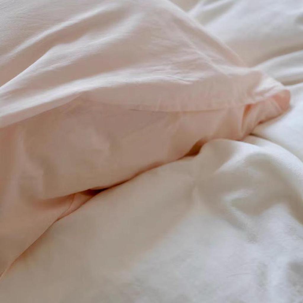 Pastel Color Bedding Set - White