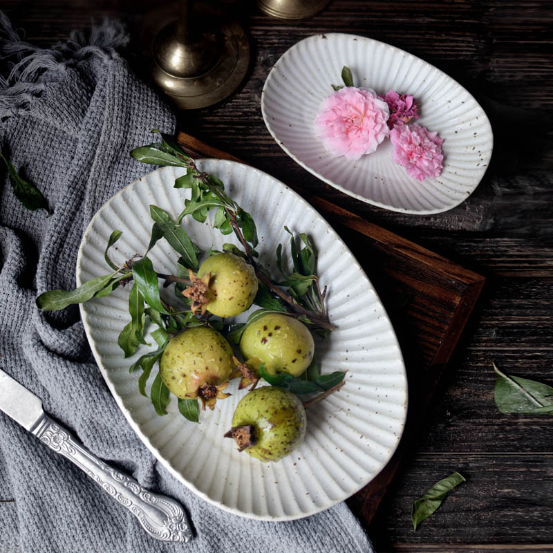 Pavlova Ceramic Serving Plates