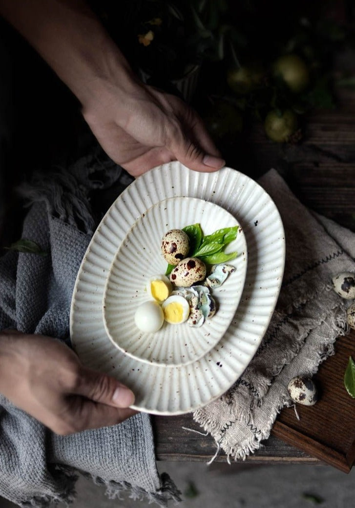 Pavlova Ceramic Serving Plates