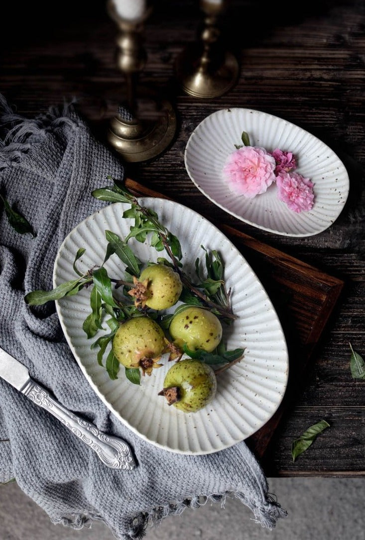 Pavlova Ceramic Serving Plates