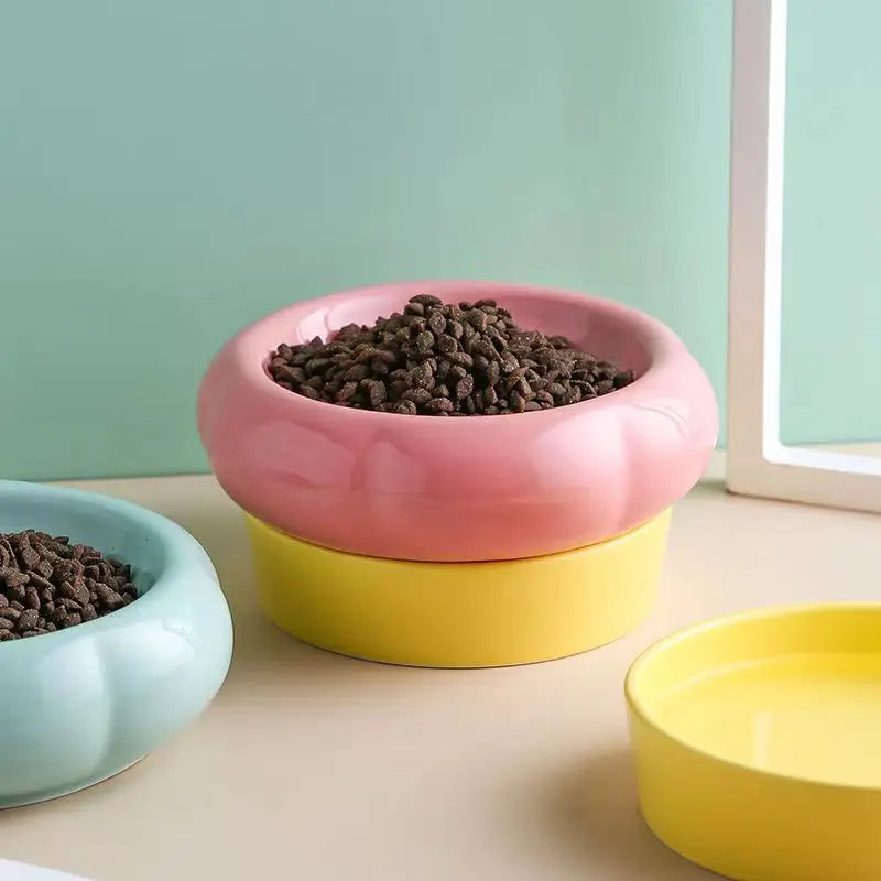 Paws & Sip Ceramic Pet Bowl