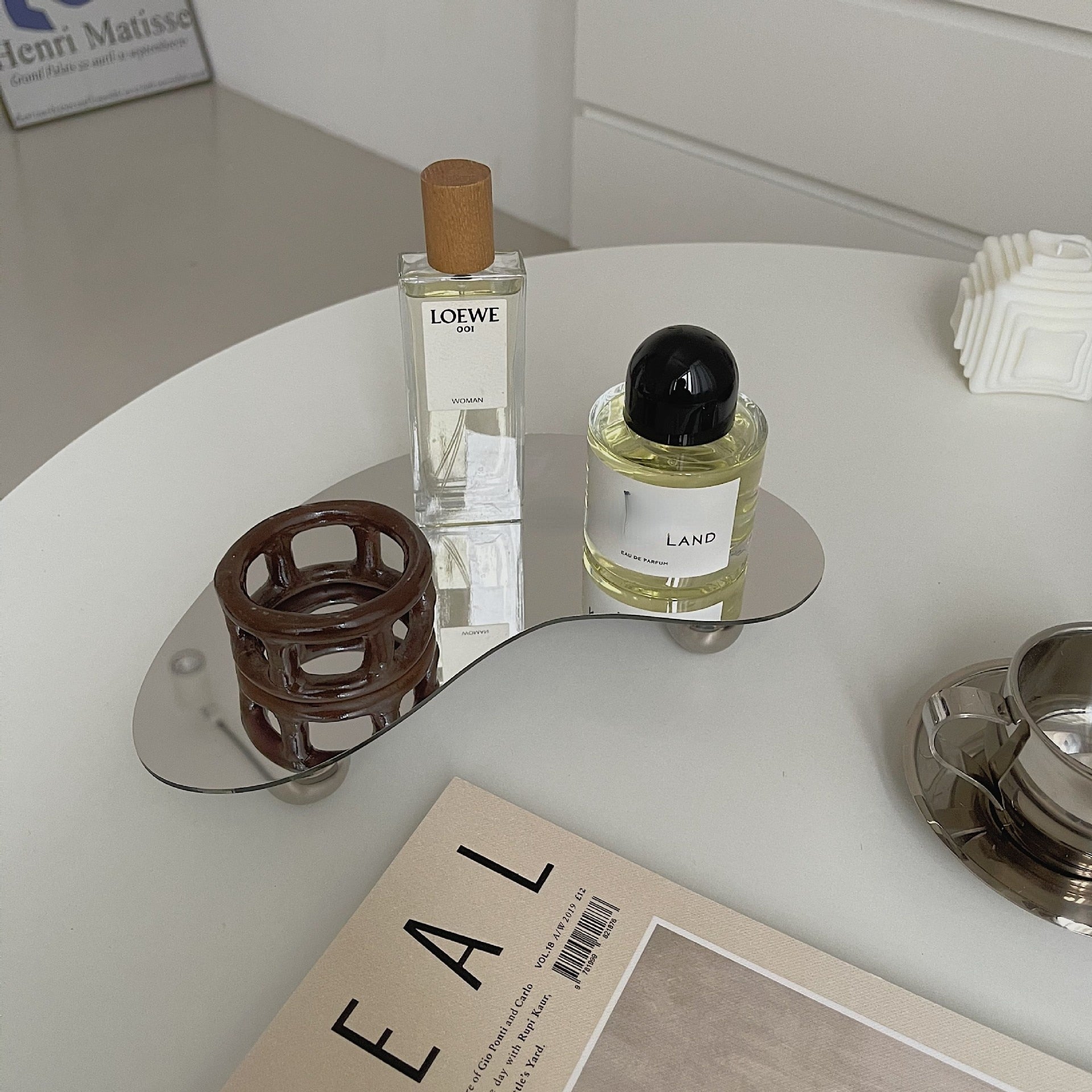 Pebbles Mirror Tray