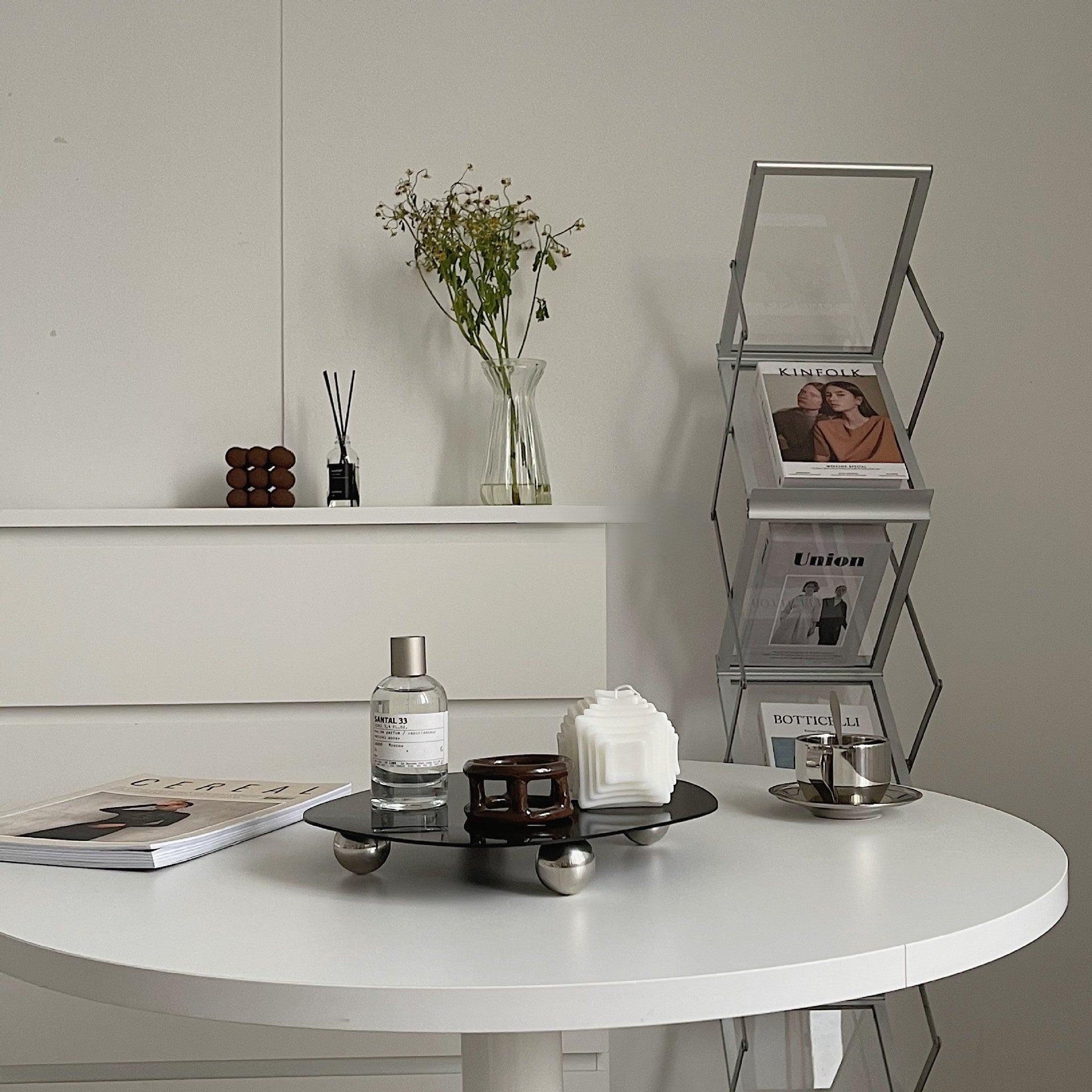 Pebbles Mirror Tray