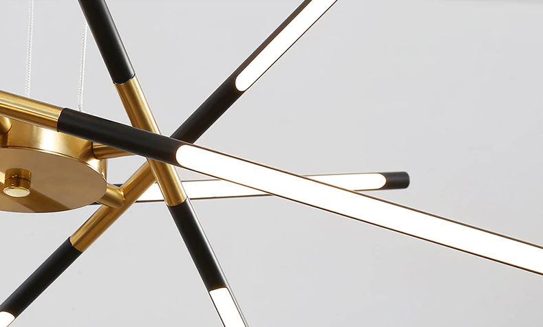 Perspective Glass & Metal LED Pendant Light