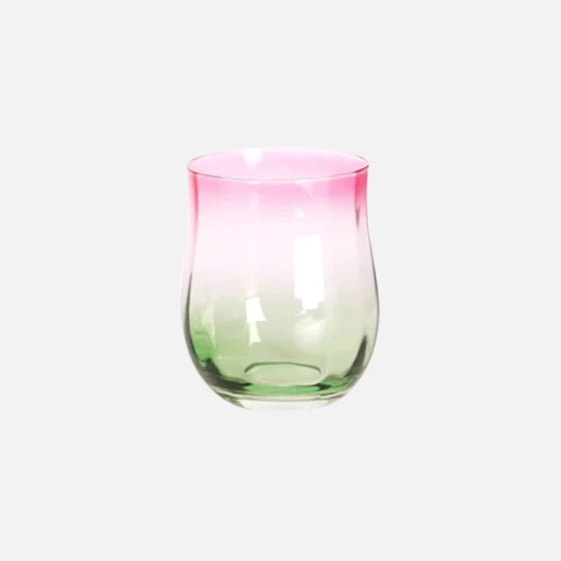 Petal Gradient Cocktail Glass Pink Tumbler