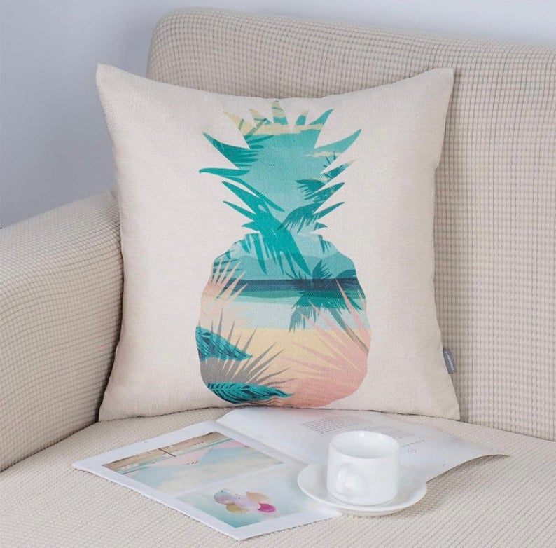 Summer Cushion Covers Pineapple
