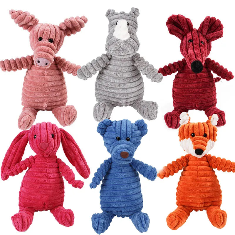 Plush Squeaky Pig Dog Toy – Soft Chew Toy for Small & Medium Dogs