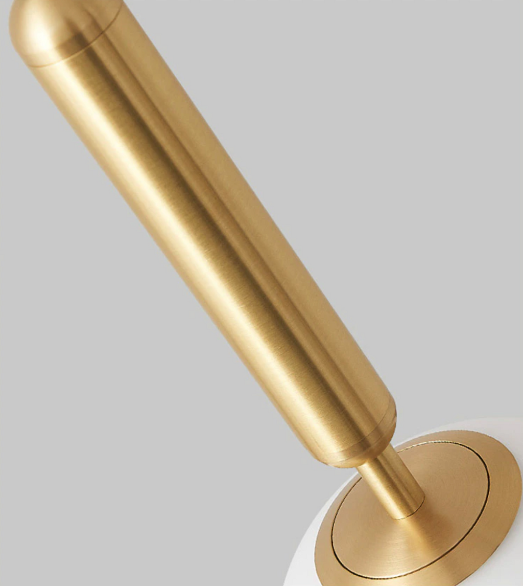 Poiret Series Brass & Glass Globe Hanging Wall Lamp - Final Sale