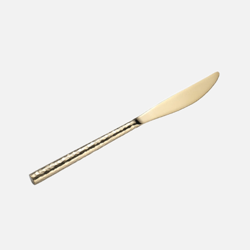 Prosecco Flatware Set Dinner knife Gold