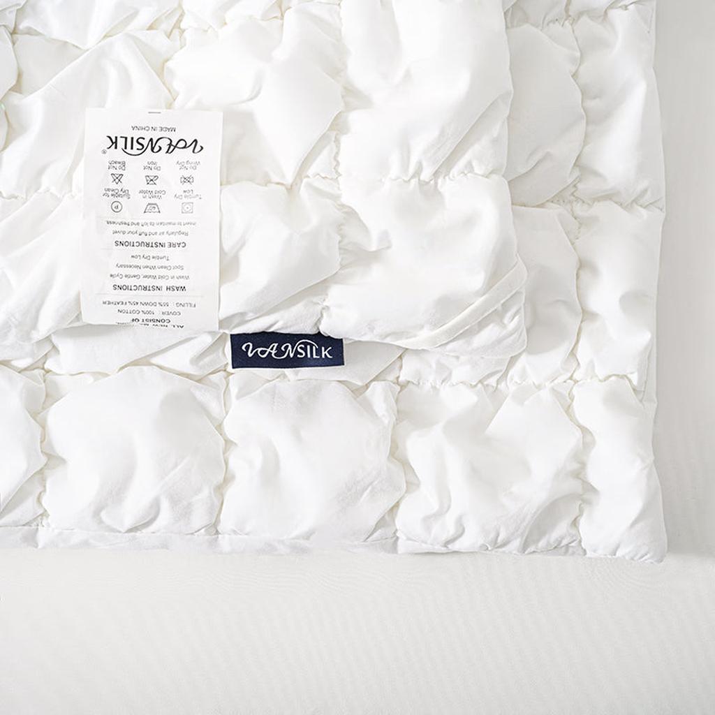 Puffy Marshmallow Down Alternative Comforter Set & Sheet Set Bundle