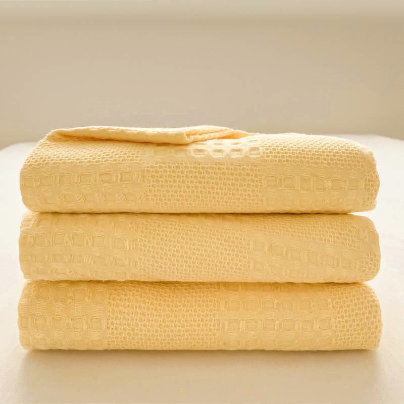 Waffle Cotton Summer Blanket
