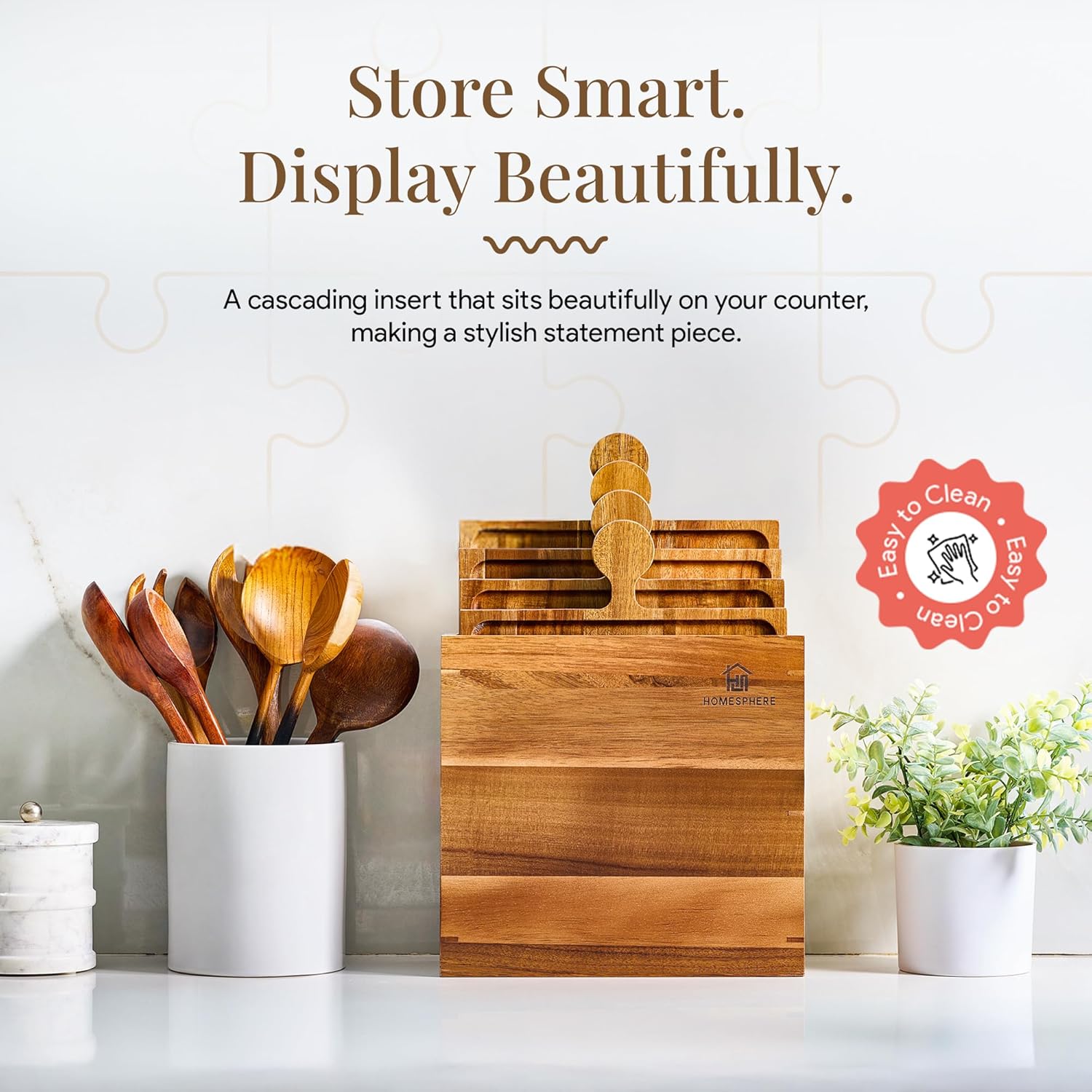 Puzzle Platter™ – Charcuterie Board Set
