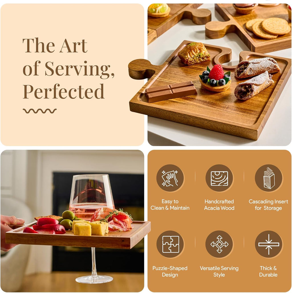 Puzzle Platter™ – Charcuterie Board Set