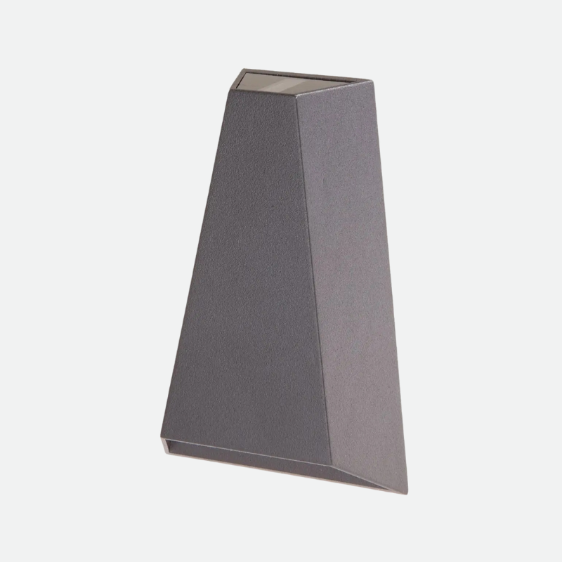 Pyramid Waterproof Wall Lamp Gray