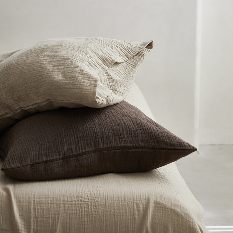 Cotton Gauze Bedding Set – Queen Size