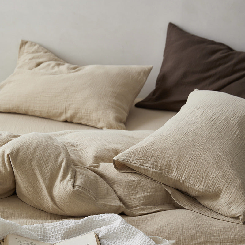 Cotton Gauze Bedding Set – Queen Size