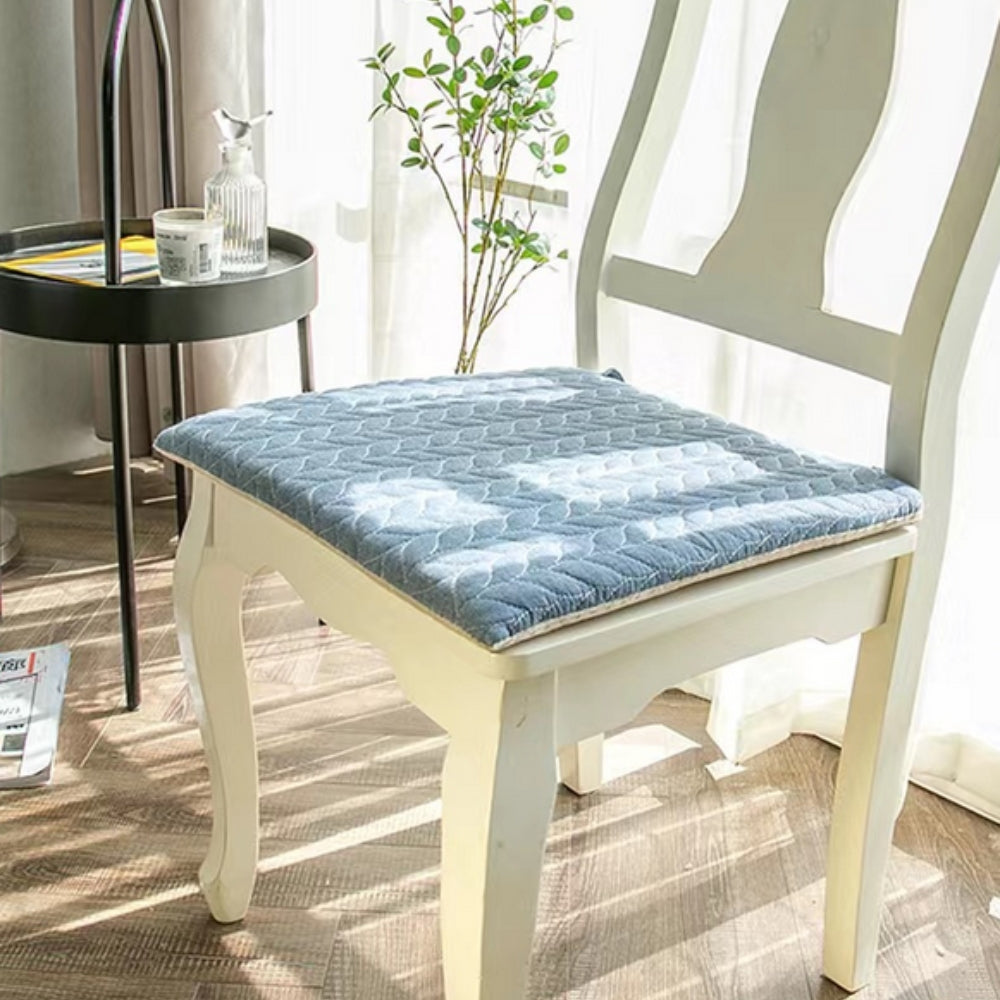 Quilted Japanese-Inspired Seat Cushion Harbour Tone