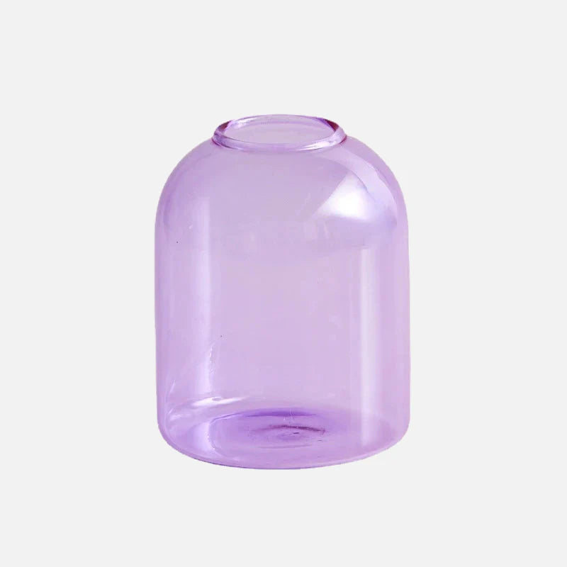 Radiant Glass DIY Vase & Candle Holder Lilac Bottom Vase