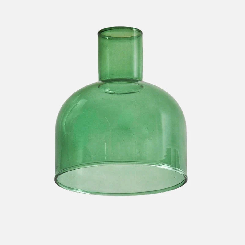 Radiant Glass DIY Vase & Candle Holder Green Top Vase