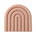 Rainbow Silicone Mat Coasters