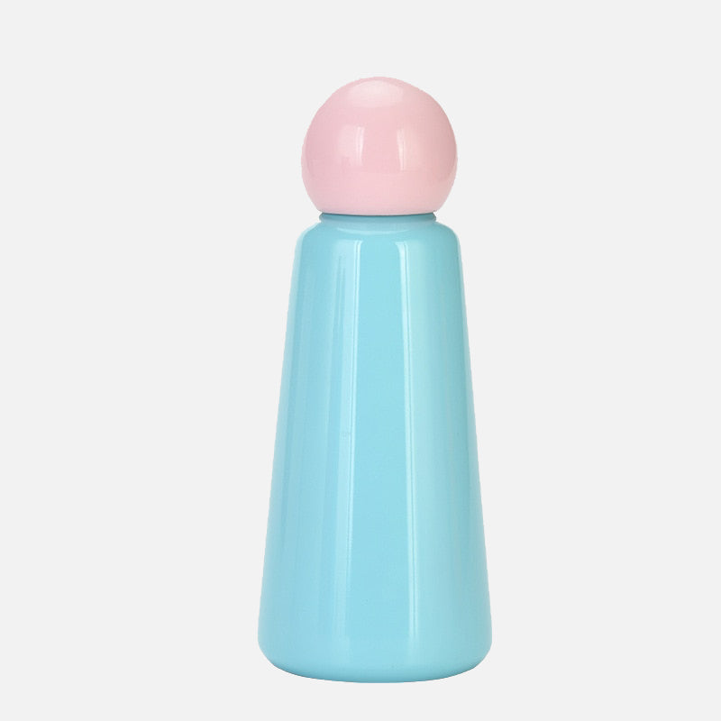 Rainbow Stainless Steel Water Bottle Light blue