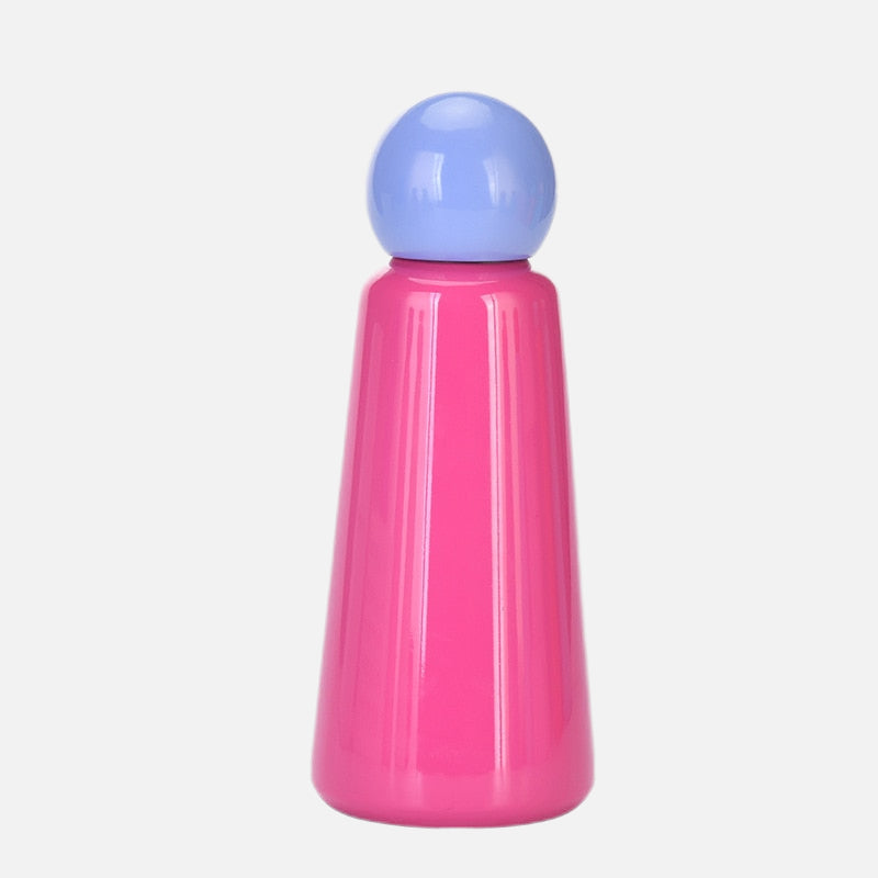 Rainbow Stainless Steel Water Bottle Pink
