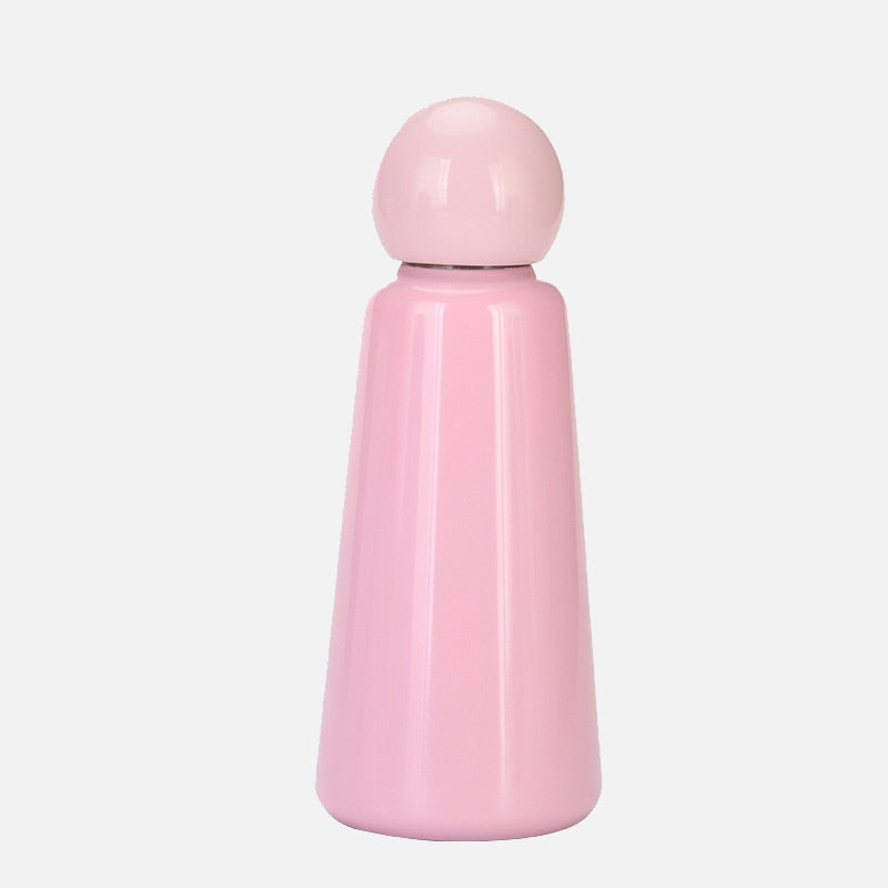 Rainbow Stainless Steel Water Bottle Pink - Pink