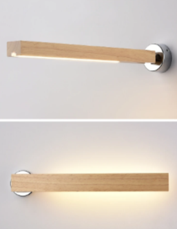 Raise the Bar Wood Wall Light - Final Sale