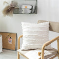 Raw Edge Square & Lumbar Pillow Cover