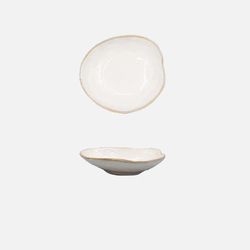 Reah Porcelain Dipping Dish White