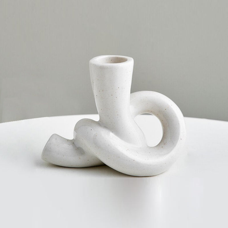 Reef Ceramic Candle Holder Knot 2
