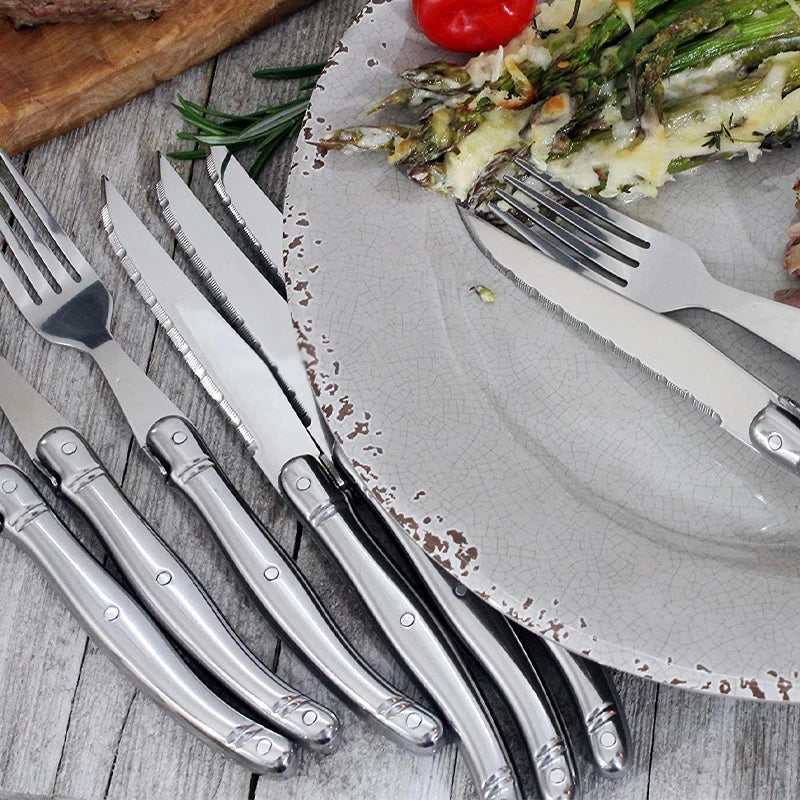 Regent Laguiole Stainless Steel Flatware Set