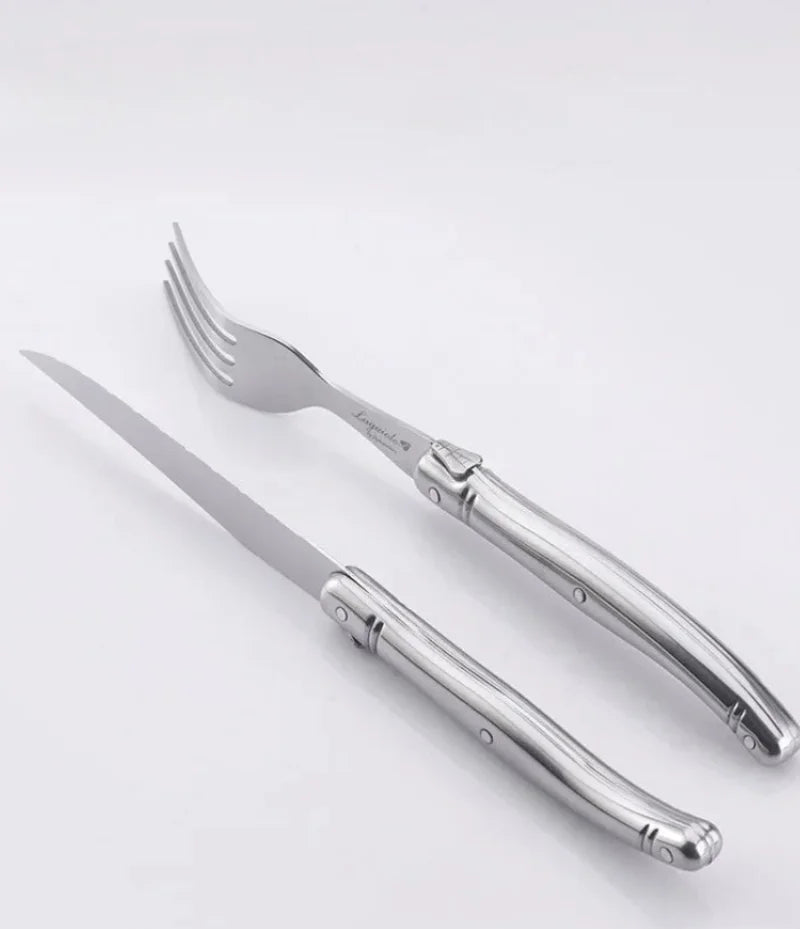 Regent Laguiole Stainless Steel Flatware Set