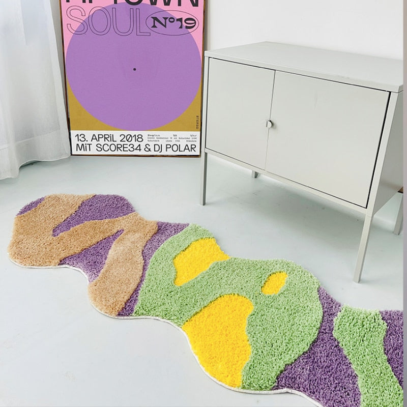 Reptile Abstract Tufted Area Rug